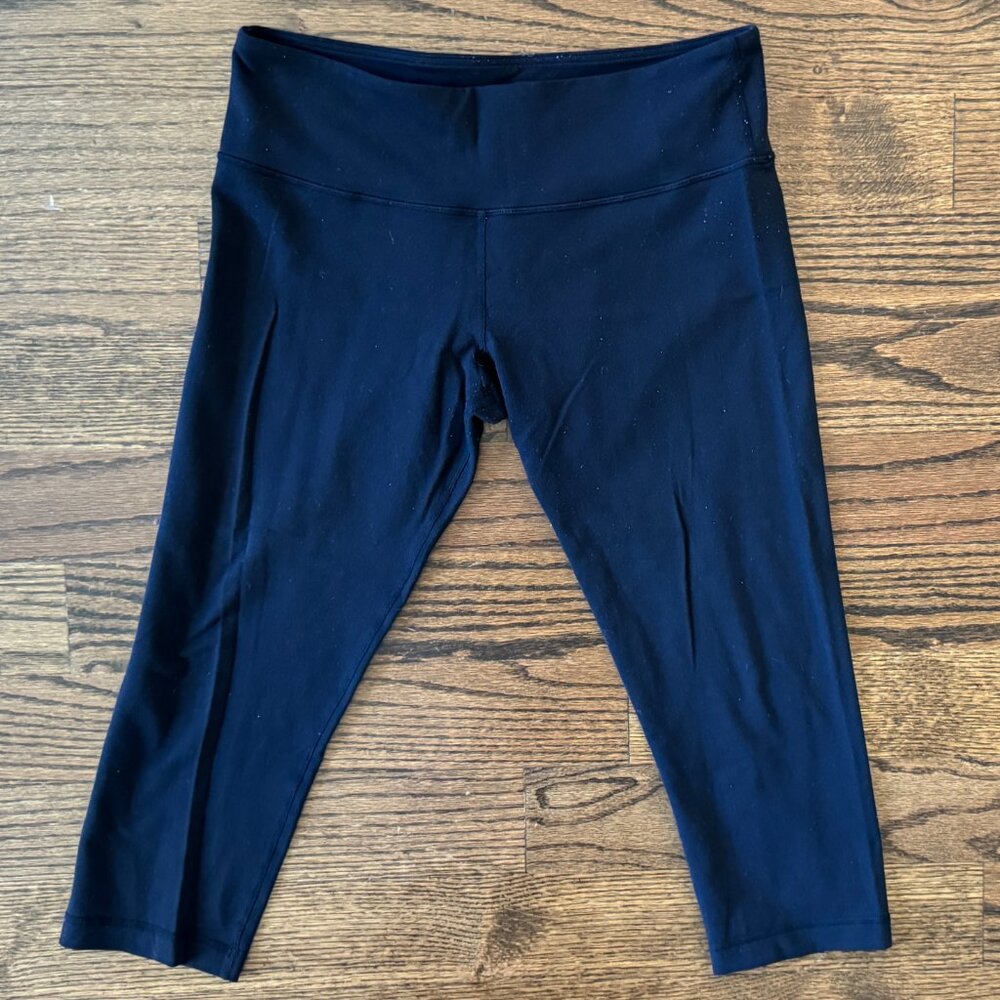 Lululemon Wunder Under Crop, Full-On Luon | Size 10